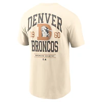 Men's Nike Natural Denver Broncos Freestyle Essential T-Shirt