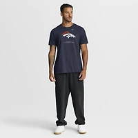 Men's Nike  Navy Denver Broncos Essential T-Shirt