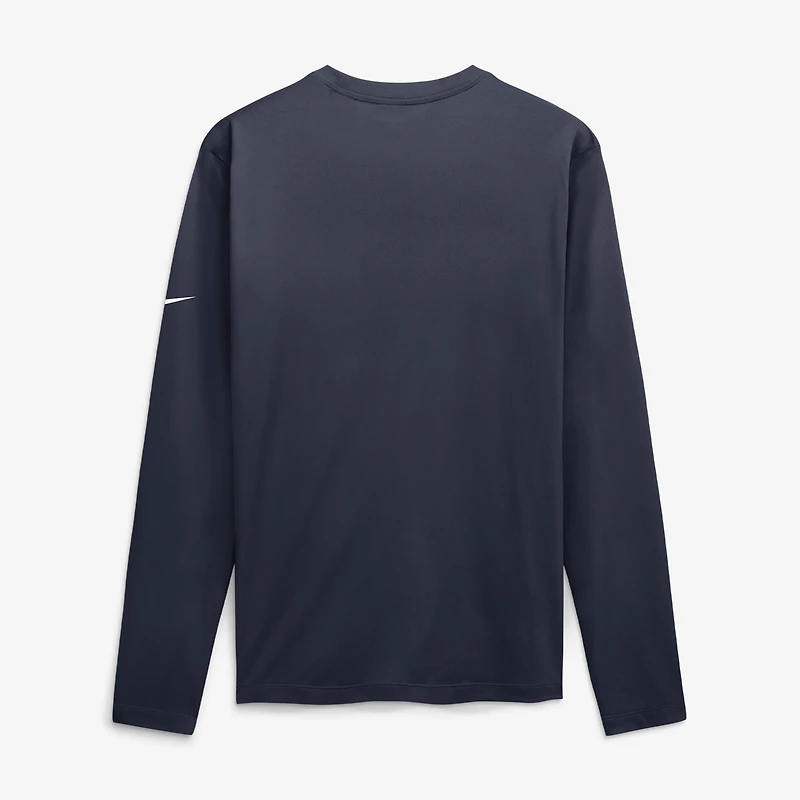 Men's Nike Navy Denver Broncos Legend Icon Dri-FIT Long Sleeve T-Shirt