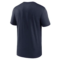 Men's Nike Navy Denver Broncos Legend Sign Performance T-Shirt