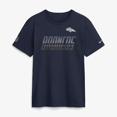 Men's Nike Navy Denver Broncos Sideline Dri-FIT T-Shirt