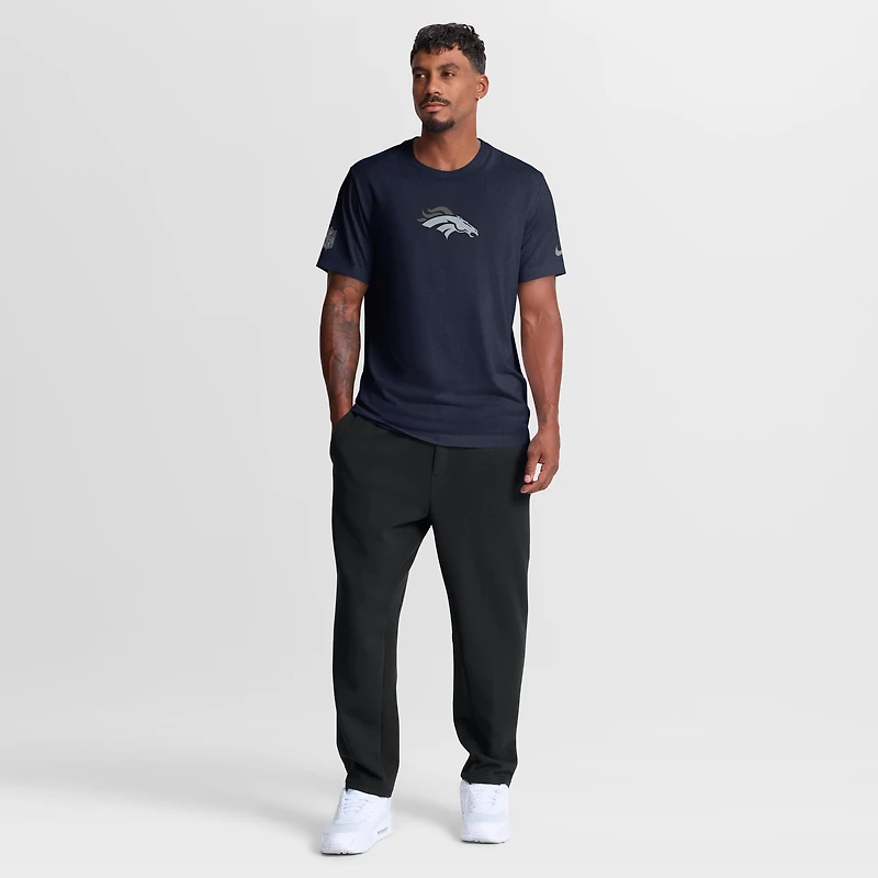 Men's Nike Navy Denver Broncos Sideline Lead The Charge Legend Dri-FIT T-Shirt