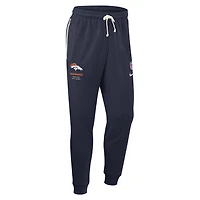 Men's Nike Navy Denver Broncos Sideline Standard Issue Dri-FIT Taper Pants