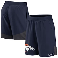 Men's Nike Navy Denver Broncos Team Shorts