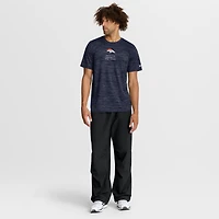 T-shirt Nike Dri-FIT pour homme, bleu marine, Denver Broncos Velocity Ball Carrier