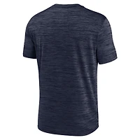 Men's Nike Navy Denver Broncos Velocity Ball Carrier Dri-FIT T-Shirt