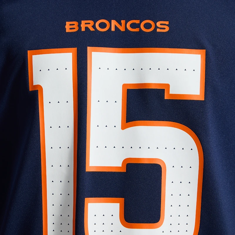 Men's Nike Nik Bonitto  Orange Denver Broncos Team Game Jersey