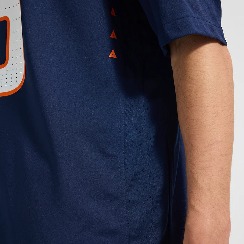 Men's Nike Nik Bonitto  Orange Denver Broncos Team Game Jersey
