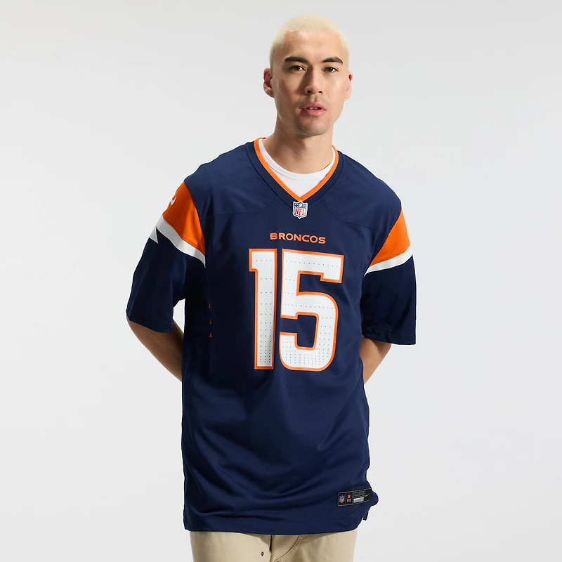 Men's Nike Nik Bonitto  Orange Denver Broncos Team Game Jersey