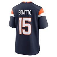 Men's Nike Nik Bonitto  Orange Denver Broncos Team Game Jersey
