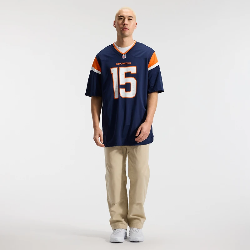 Men's Nike Nik Bonitto  Orange Denver Broncos Team Game Jersey