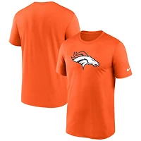 T-shirt Nike orange Denver Broncos Primetime Legend Performance pour homme
