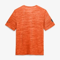 Men's Nike Orange Denver Broncos Sideline Double Covered Dri-FIT Velocity T-Shirt