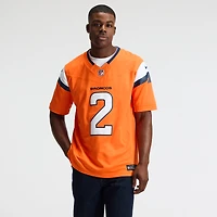 Men's Nike Patrick Surtain II Orange Denver Broncos Vapor F.U.S.E. Stitched Limited Jersey