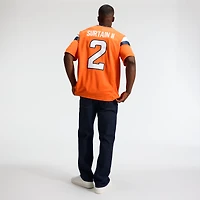 Men's Nike Patrick Surtain II Orange Denver Broncos Vapor F.U.S.E. Stitched Limited Jersey