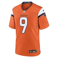 Men's Nike Talanoa Hufanga  Orange Denver Broncos Team Game Jersey