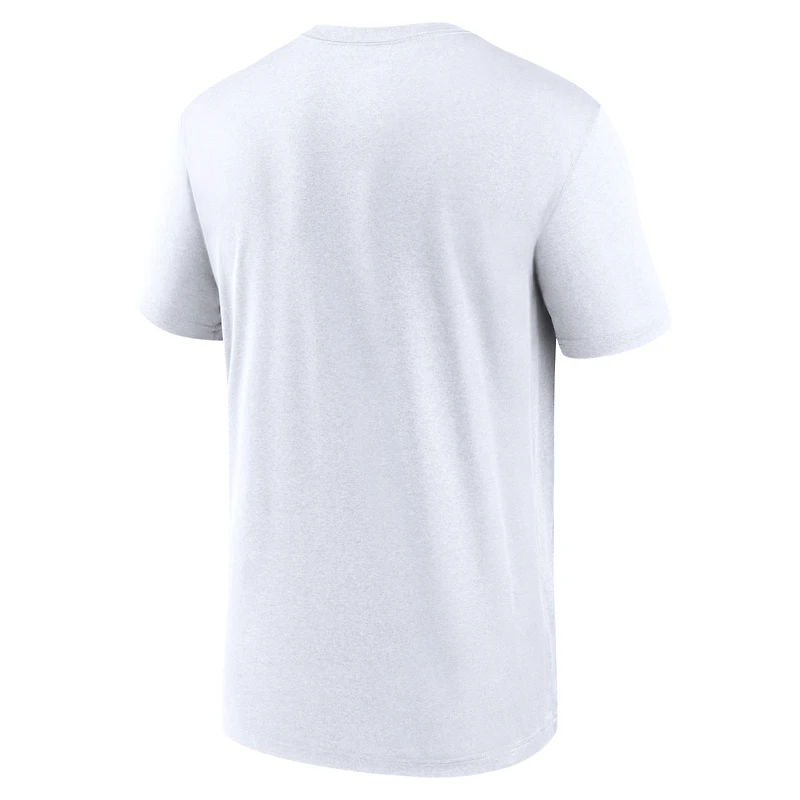 T-shirt Nike Denver Broncos Throwback pour homme, blanc