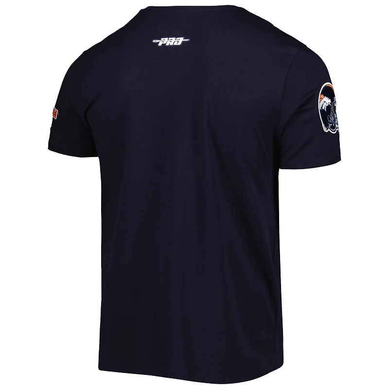 Men's Pro Standard Navy Denver Broncos Mash Up T-Shirt