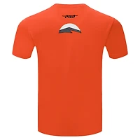 T-shirt en jersey simple Pro Standard orange Denver Broncos Frozen pour hommes