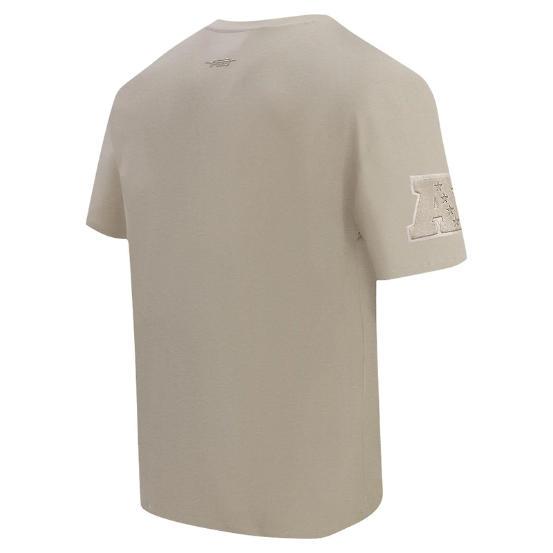Men's Pro Standard Tan Denver Broncos Drop Shoulder T-Shirt
