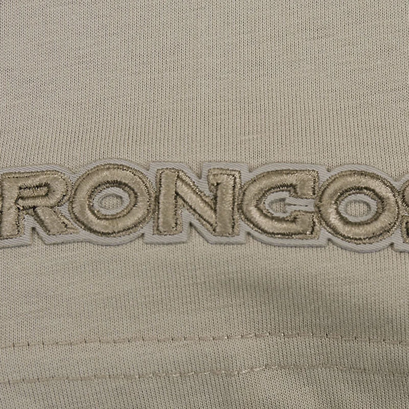 Men's Pro Standard Tan Denver Broncos Neutrals Capsule Short Sleeve Pullover Hoodie