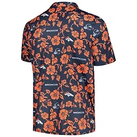 Men's Reyn Spooner Navy Denver Broncos Pua Performance Polo