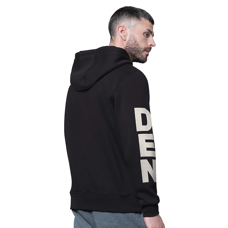 Men's Starter Black Denver Broncos Handoff Fleece Hoodie Sweatshirt