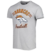 T-shirt Prime Time Denver Broncos Starter gris chiné pour homme
