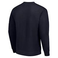 Sweat-shirt à imprimé graphique en maille bleu marine pour homme, équipe des Denver Broncos