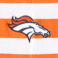 T-shirt à manches longues Starter orange/blanc Denver Broncos pour homme