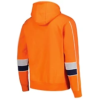 Sweat à capuche pour hommes Starter orange Denver Broncos Captain