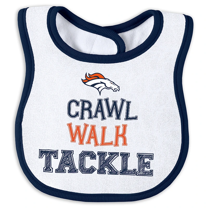 Ensemble de sommeil et jeu pour nouveau-nés nourrissons par Erin Andrews Denver Broncos