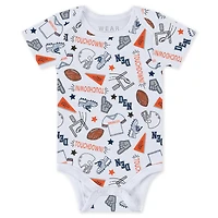 Vêtements pour nouveau-nés et nourrissons par Erin Andrews Denver Broncos Ensemble trois pièces body pantalon Turn Me Around