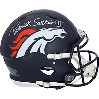 Patrick Surtain II Denver Broncos Autographed Riddell 2024 Speed Authentic Helmet  