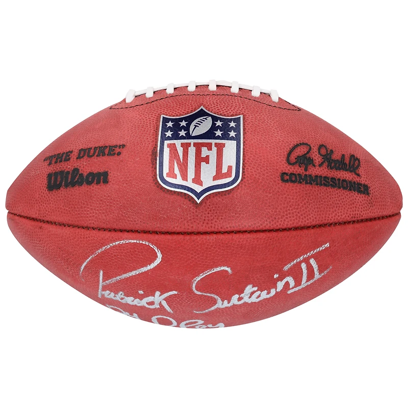 Patrick Surtain II Denver Broncos Autographed Wilson Duke Full Color Football with "24 DPOY" Inscription
