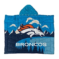 Cape de héros portable Pegasus Denver Broncos 54" x 70".