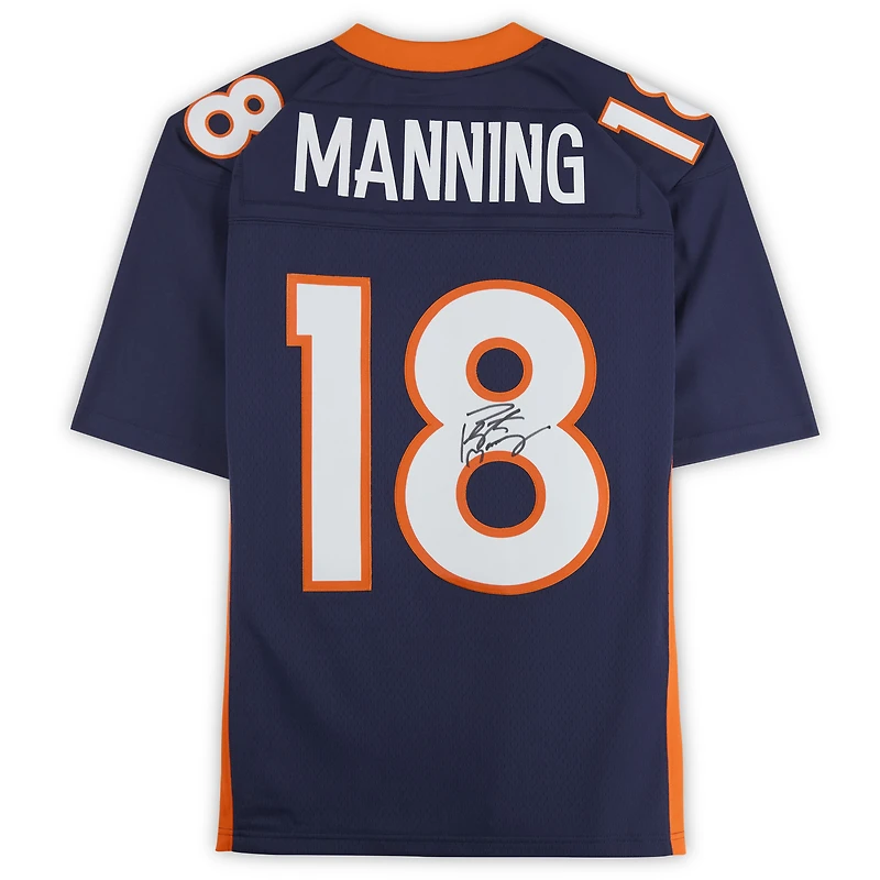 Peyton Manning Denver Broncos Autographed Navy Mitchell & Ness 2015 Legacy Jersey  