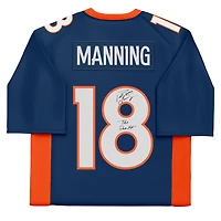 Peyton Manning Denver Broncos Autographed Navy Mitchell & Ness 2015 Legacy Jersey with "The Sheriff" Inscription