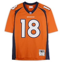 Peyton Manning Denver Broncos Autographed Orange Mitchell & Ness 2015 Legacy Jersey  