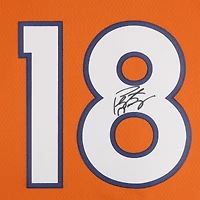 Peyton Manning Denver Broncos Autographed Orange Mitchell & Ness 2015 Legacy Jersey  