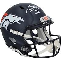 Peyton Manning Denver Broncos Autographed Riddell 2024 Speed Replica Helmet