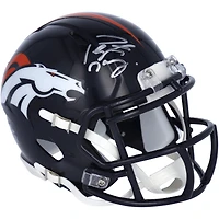Peyton Manning Denver Broncos Autographed Riddell Speed Mini Helmet