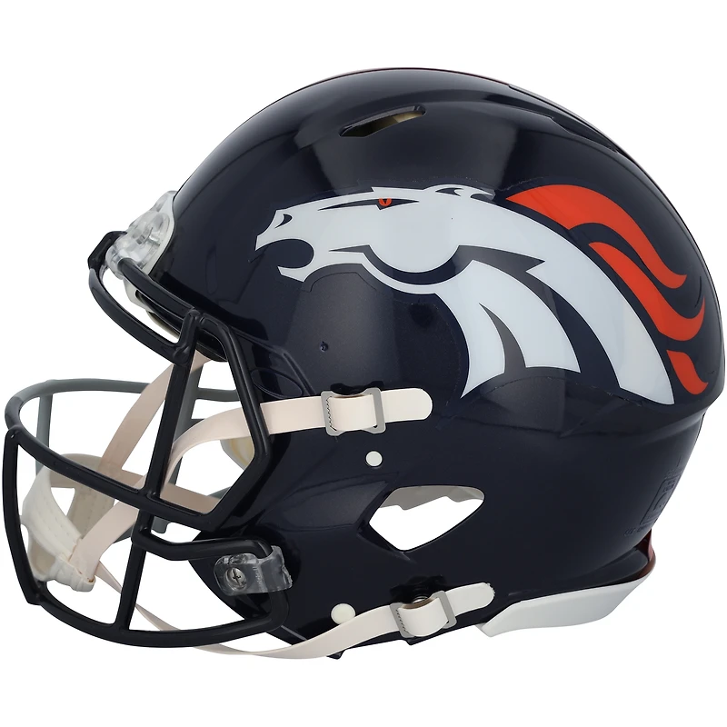 Casque Riddell Split Speed ​​authentique dédicacé par Peyton Manning, Indianapolis Colts et Denver Broncos - Signature côté Colts