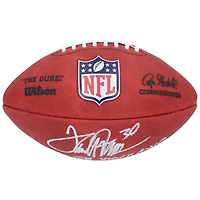 Terrell Davis Denver Broncos Autographed Wilson Duke Full Color Football with "SB XXXII MVP" & "HOF 17" Inscriptions 