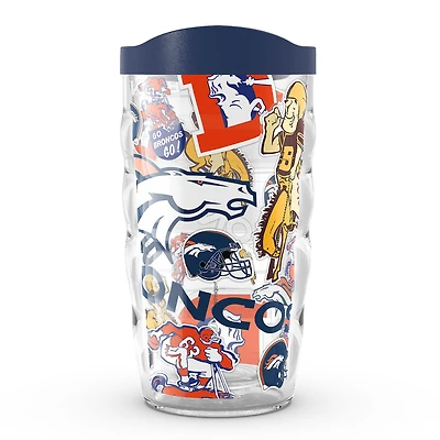Broncos de Tervis Denver 10 oz. Gobelet ondulé classique Allover