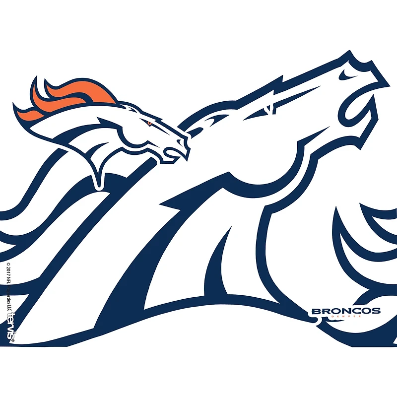 Tervis Denver Broncos 24oz. Véritable gobelet classique avec couvercle