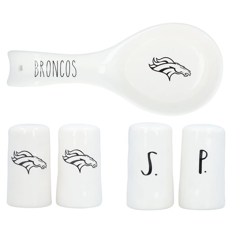 The Memory Company Denver Broncos Coffret cadeau de cuisine artisanale 3 pièces