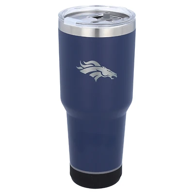 The Memory Company Denver Broncos 30oz. Gobelet Bluetooth LED en acier inoxydable
