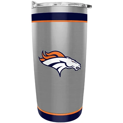 Le Sports Vault Broncos de Denver 20 oz. Gobelet en acier inoxydable