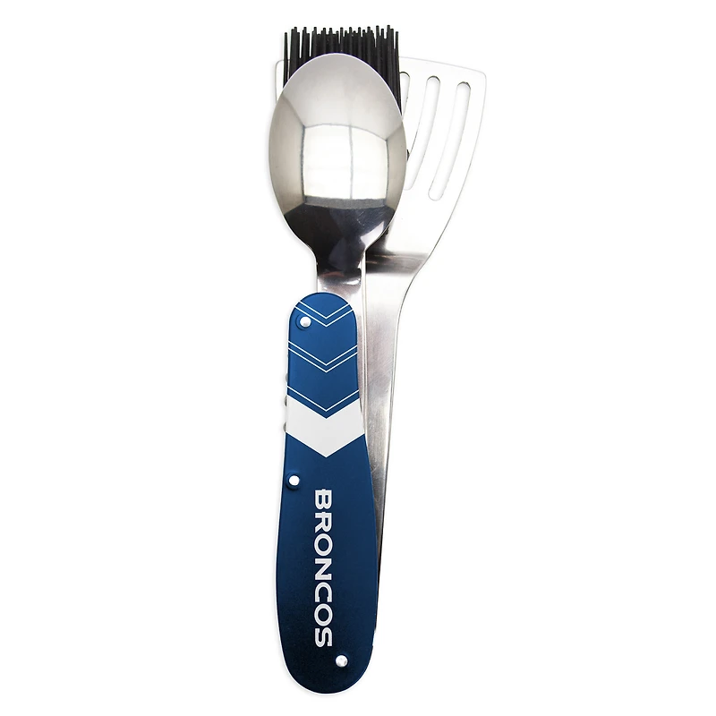 The Sports Vault Denver Broncos - Outil multifonction pour barbecue